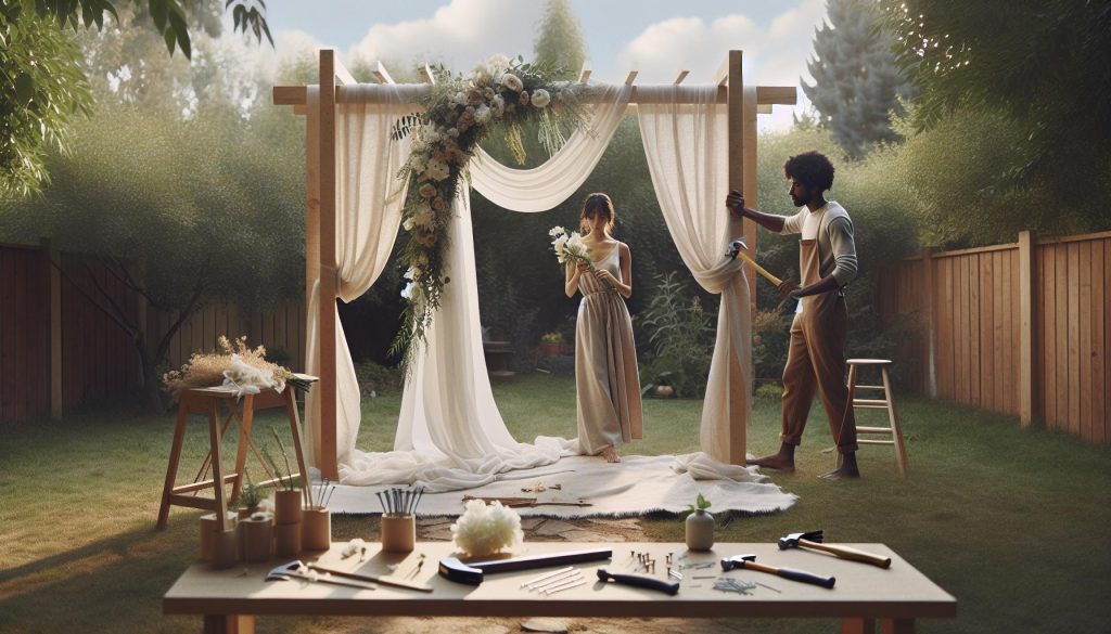 How to Make a Wedding Arch: DIY Tutorial + Material Lists 4 How to Make a Wedding Arch: DIY Tutorial + Material Lists