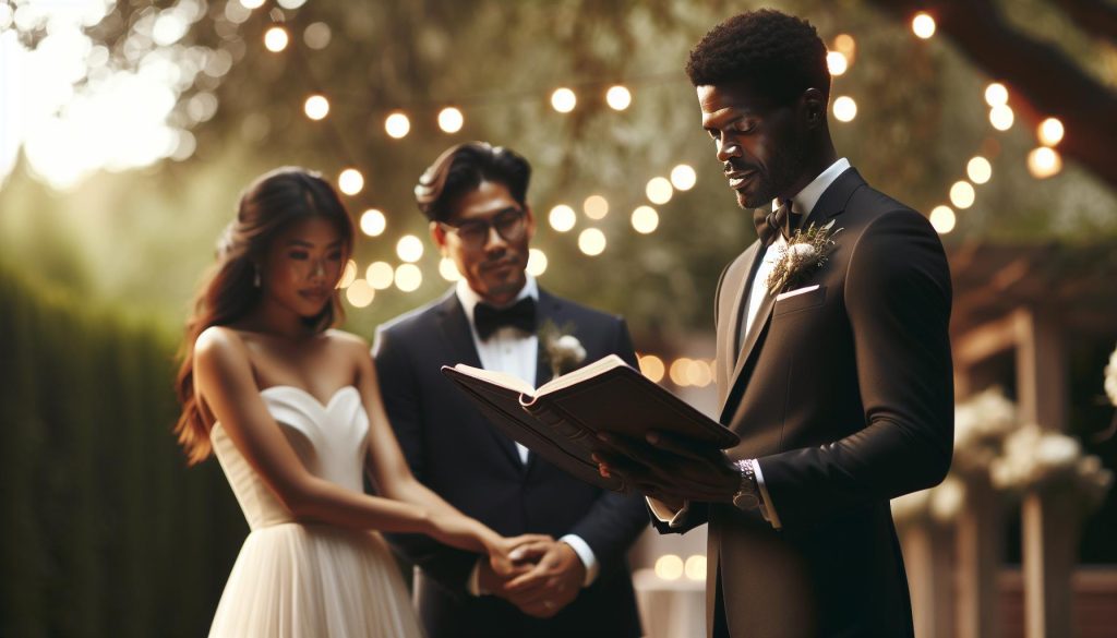 What to Say When Officiating a Wedding: Script Guide 4 What to Say When Officiating a Wedding: Script Guide